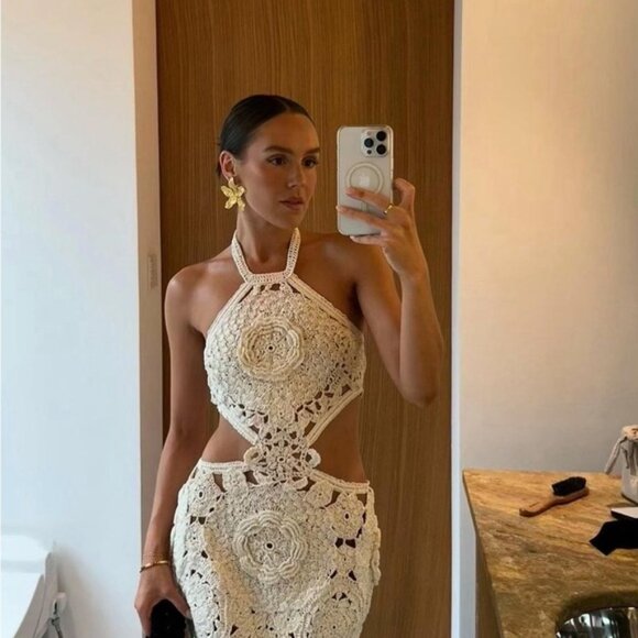 NWT Retro Elegant Pearl-Embellished Bridal Knot Headband ✨✨💗💖💖 - Picture 5 of 6